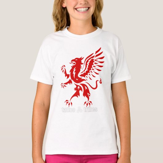 Griffin voor kinderen t-shirt (Voorkant)