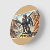 Griffins, Dragons, & Desolate landscapes Ronde Klok (Hoek)