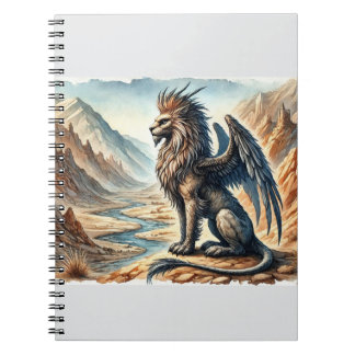 Griffins, Draken, & Desolate landschappen Notitieboek