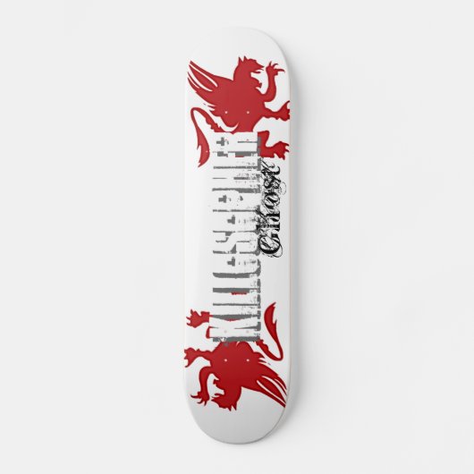 Griffin's Ghost Killosopher Skateboard Deck (Voorkant)