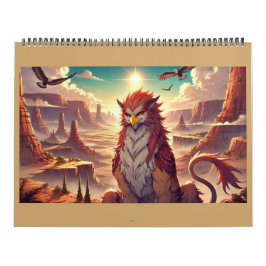 Griffioenen, Draken, & Desolate landschappen Kalender