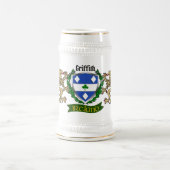 Griffith Irish Shield Beer Stein Bierpul (Center)