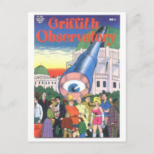 "Griffith Observatory" #1, 1979 Briefkaart