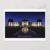 Griffith Observatory Briefkaart (Voorkant)