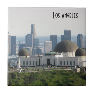 Griffith Observatory en Downtown Los Angeles Tegeltje