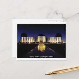 Griffith Observatory, LA California Briefkaart