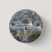 Griffith Observatory Ronde Button 3,2 Cm (Voorkant)