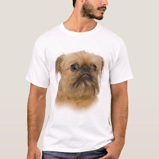 Griffon brux portret t-shirt (Voorkant)