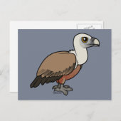 Griffon Vulture Briefkaart (Voorkant / Achterkant)