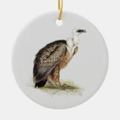 Griffon Vulture Keramisch Ornament (Voorkant)
