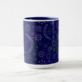 Griffonnages dans la tasse de l'espace (Centre)