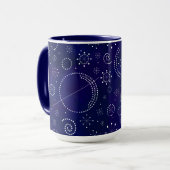 Griffonnages dans la tasse de l'espace (Devant gauche)