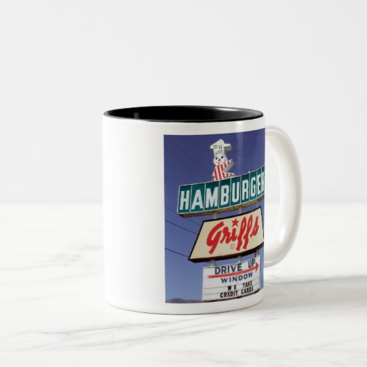 Griff's HAMBURGERS - Mok (Voorkant rechts)