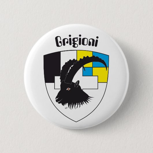 Grigioni Svizzera Button (Voorkant)
