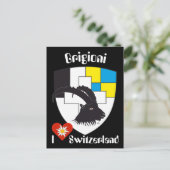 Grigioni Svizzera Postkarte Briefkaart (Staand voorkant)