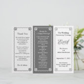 Grije tint voor de map Weddenprogramma (Staand voorkant)