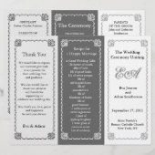 Grije tint voor de map Weddenprogramma (Voorkant / Achterkant)