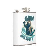 Grijns en Beer het Heupfles (Rechts)