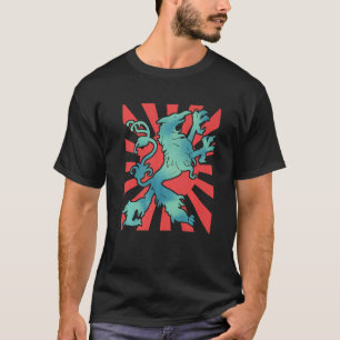 Grijp Adler Leeuw Stof Schoonheid Griffioen Draak T-shirt