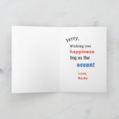 Grijp De Dag Naautical 5x7 Kaart met Vers (Binnen)