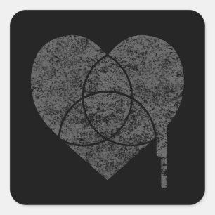 grijpgrafiek vierkante sticker