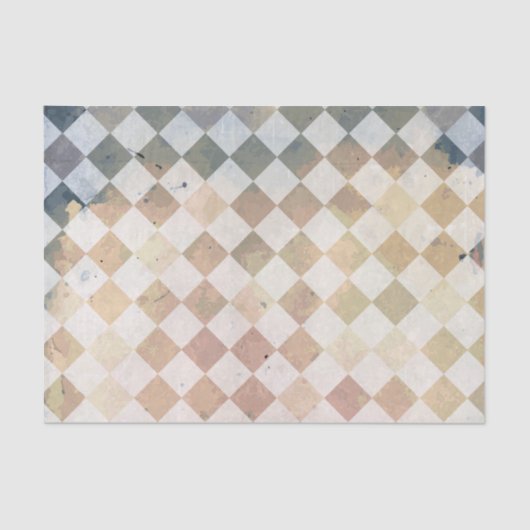 grijptegelpatroon tissuepapier (Voorkant)