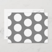 Grijs 808080 briefkaart (Voorkant / Achterkant)