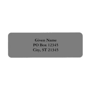 Grijs 808080 etiket