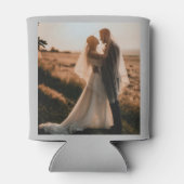 Grijs Aangepast 2 het Malplaatje van de Foto Dubbe Blikjeskoeler (Achterkant)