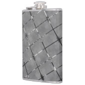 Grijs afbeelding verdeeld in rechthoek, helderheid heupfles (Links)