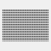 Grijs Afstudeerder Naam Script Modern Inpakpapier Vel (Voorkant 3)