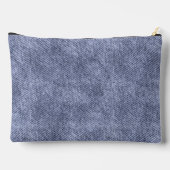 Grijs blauw denim patroon etui (Achterkant)