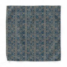 Grijs Blauw Streep Renaissance