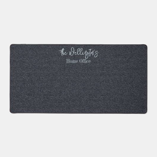 Grijs Blauw Textuur Effect Desk Mats & Pads (Voorkant)
