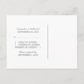 Grijs Briefkaart D20-respons op D20 (Achterkant)