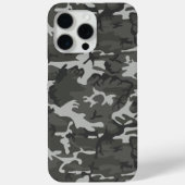 Grijs camouflagepatroon, militair patroon, leger Case-Mate iPhone case (Achterkant)