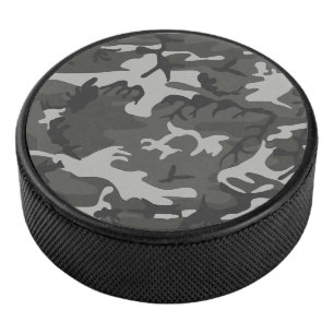 Grijs camouflagepatroon, militair patroon, leger hockey puck