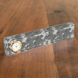 Grijs camouflagepatroon, militair patroon, leger naambordje