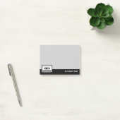Grijs Cassettebandje audio Post-it® Notes (Kantoor)