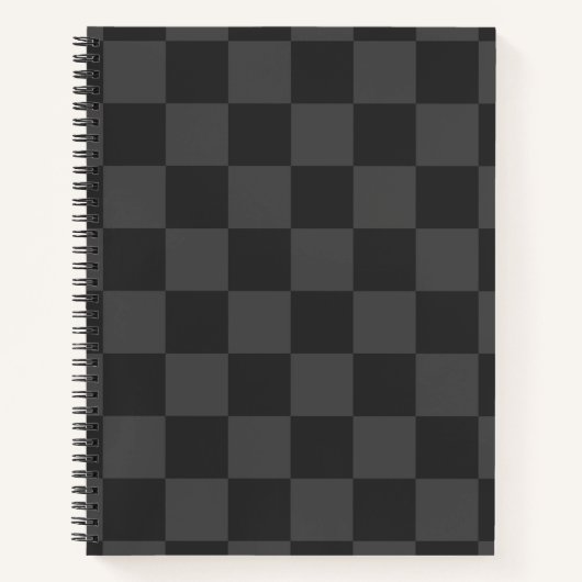 Grijs controlebord notitieboek (Voorkant)