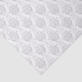  grijs DamasPatroon ontkoppelen Tissuepapier (Detail)