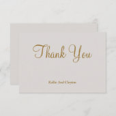 Grijs Dank je wel (Voorkant / Achterkant)