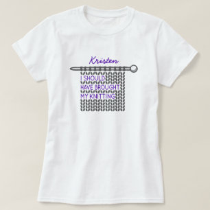 Grijs dat ik mijn kont had moeten doen. t-shirt