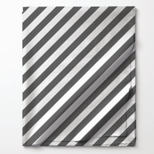 Grijs diagonaal strepenpatroon stof