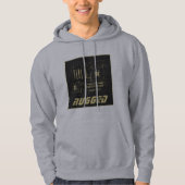 grijs en goud RUGED GEEK-moederbordtechnologie Hoodie (Voorkant)