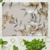 Grijs en Goud Theedoek (Gevouwen)