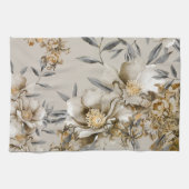  Grijs en Goud Theedoek (Horizontaal)