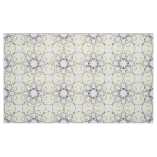 Grijs en lavendel geometrisch patroon stof