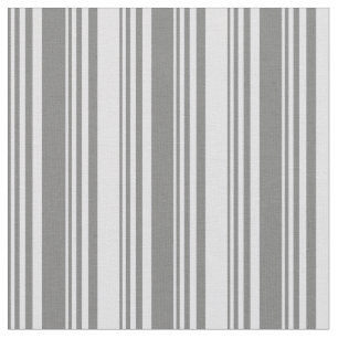 Grijs en lavender gekleurde lijnen/Stripes Patroon Stof