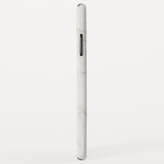 Grijs en licht bruine marmer Case-Mate iPhone case (Achterkant/rechts)